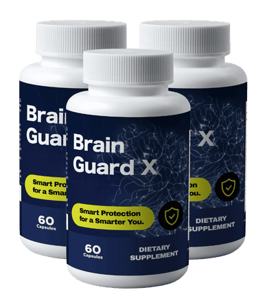 3 bottles of Brain Guard X